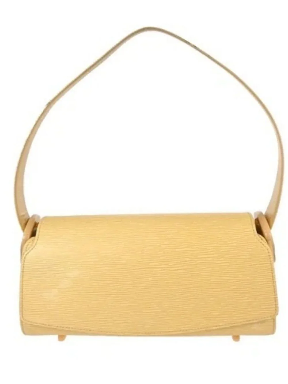 Best05 LOUIS VUITTON Epi Nocturne GM Shoulder Bag Vanilla M5217A VI0041 NQ08776